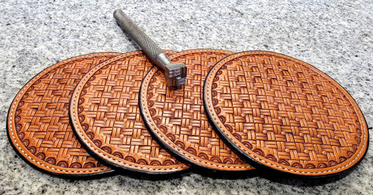 Square Dot Basket Stamp