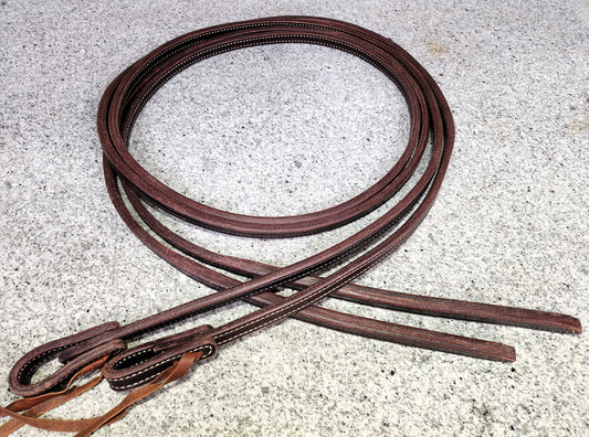 Latigo Split Reins, Double and Stitched