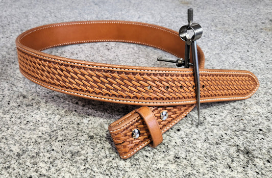 Basket Stamped Work Belt